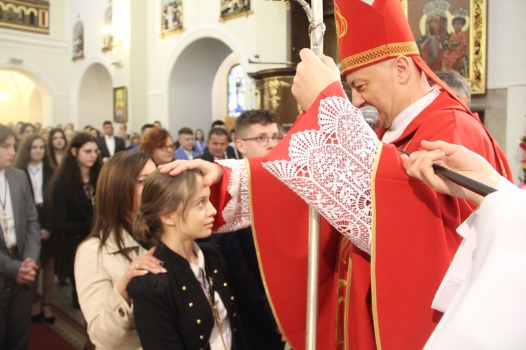 Bierzmowanie w Żegocinie