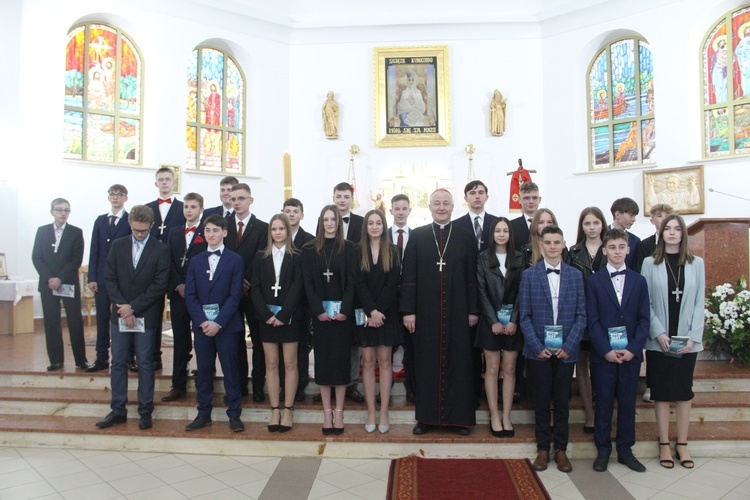 Bierzmowanie w Wojnarowej