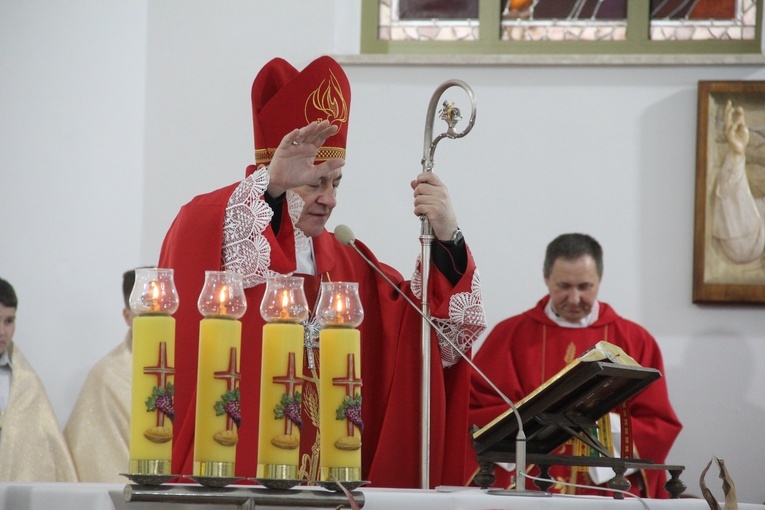 Bierzmowanie w Wojnarowej