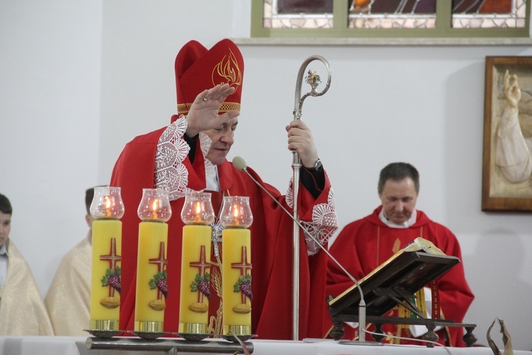 Bierzmowanie w Wojnarowej