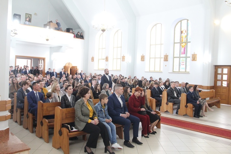 Bierzmowanie w Wojnarowej