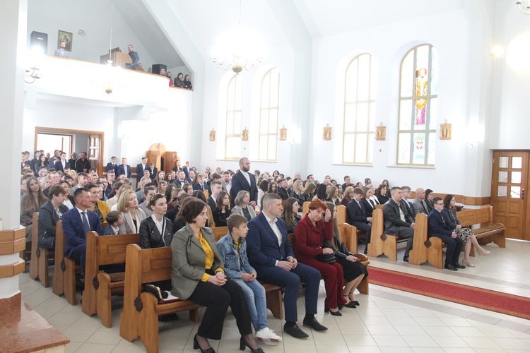 Bierzmowanie w Wojnarowej