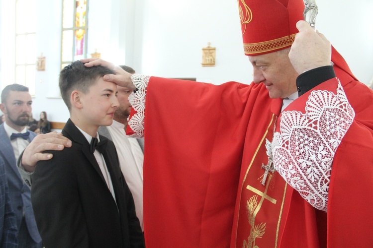 Bierzmowanie w Wojnarowej