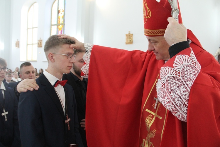 Bierzmowanie w Wojnarowej