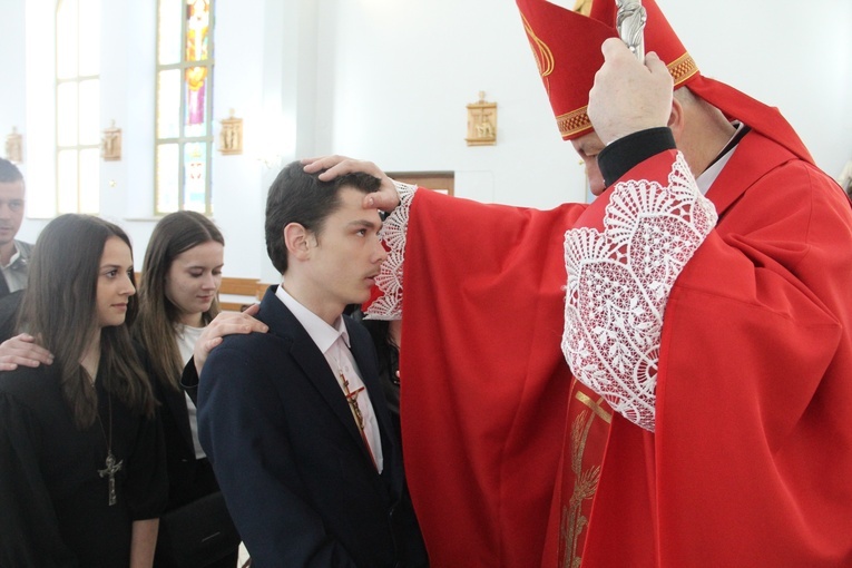 Bierzmowanie w Wojnarowej