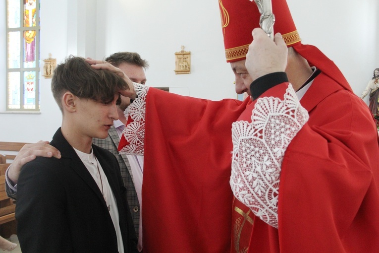 Bierzmowanie w Wojnarowej