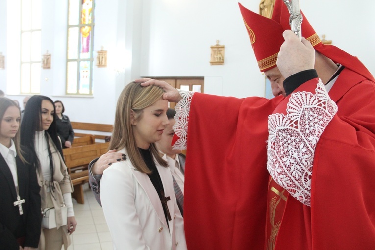 Bierzmowanie w Wojnarowej