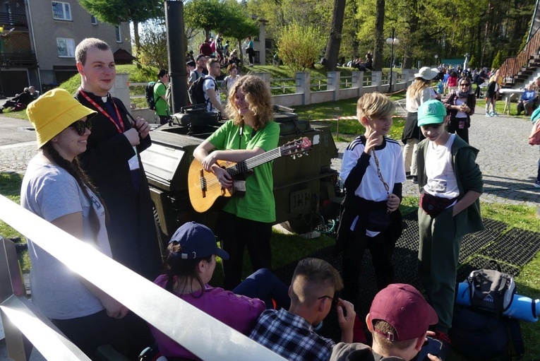 Gościna pielgrzymów łagiewnickich w Kętach-Podlesiu - 2023