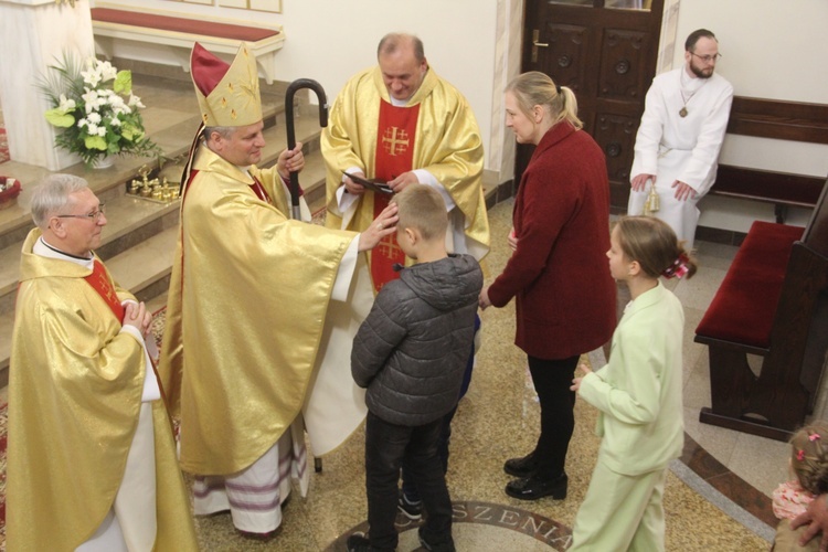 Trzetrzewina. Poświęcenie odnowionego kościoła