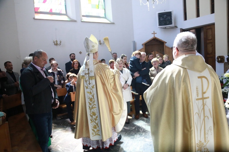 Witraże w Krosnej