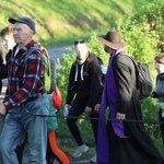 Powitanie grupy św. Matki Teresy na noclegu w Malcu