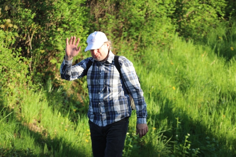 Powitanie grupy św. Matki Teresy na noclegu w Malcu