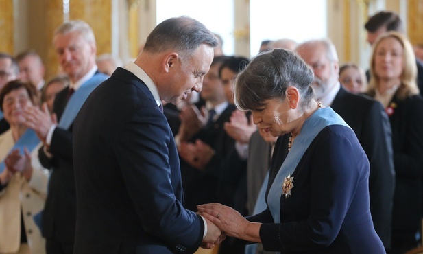 Stanisław Mieczysław Gebhardt i Joanna Maria Wnuk-Nazar odznaczeni Orderem Orła Białego