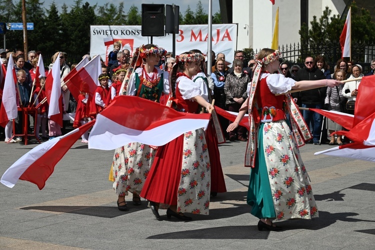 Uroczystość NMP Królowej Polski i 232. rocznicy uchwalenia Konstytucji 3 maja w Świdnicy