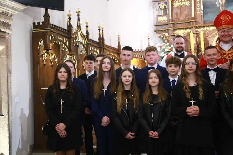 Bierzmowanie w Bobowej