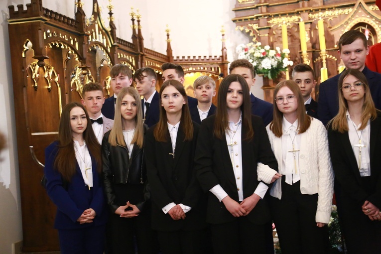 Bierzmowanie w Bobowej