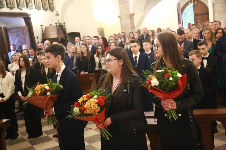 Bierzmowanie w Bobowej