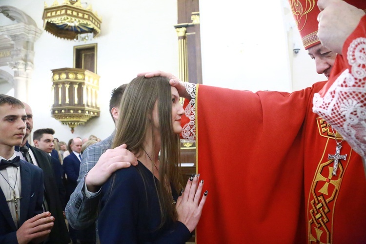 Bierzmowanie w Bobowej