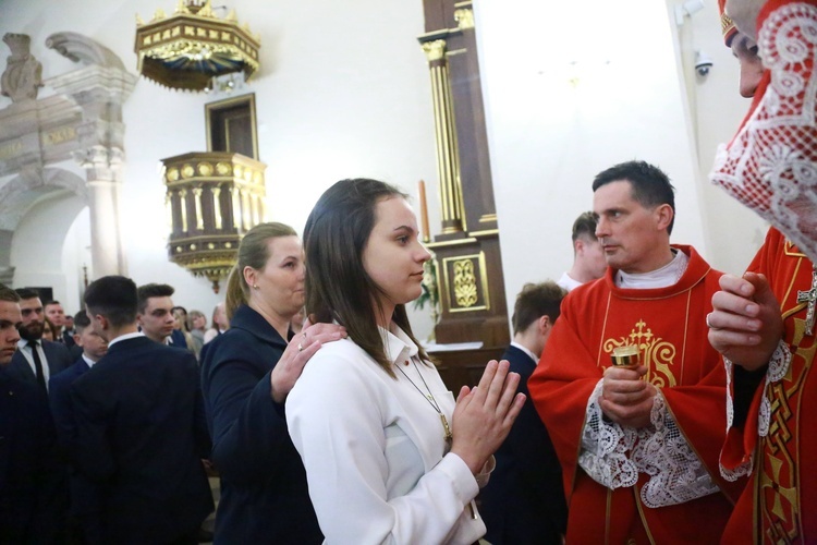 Bierzmowanie w Bobowej