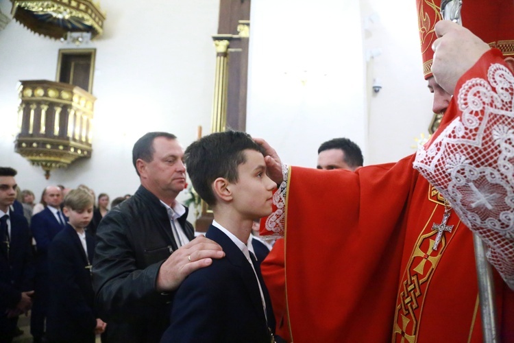 Bierzmowanie w Bobowej