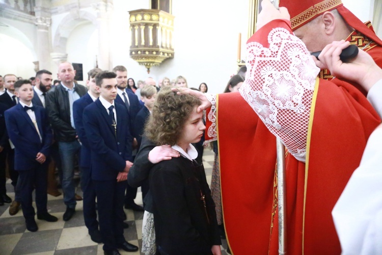 Bierzmowanie w Bobowej