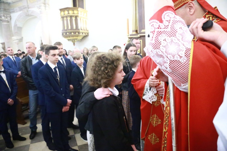 Bierzmowanie w Bobowej