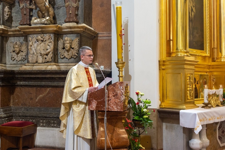 Katedra. Błogosławieństwo nowych ministrantów