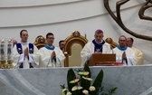 Msza św. na zakończenie pieszej pielgrzymki w sanktuarium Bożego Miłosierdzia - 2023