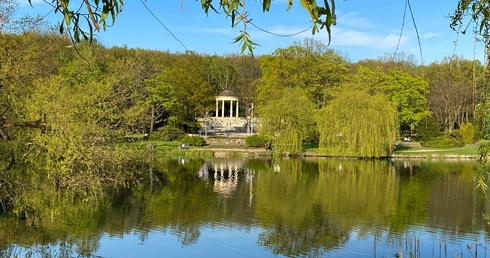 Wiosna w parku chorzowskim