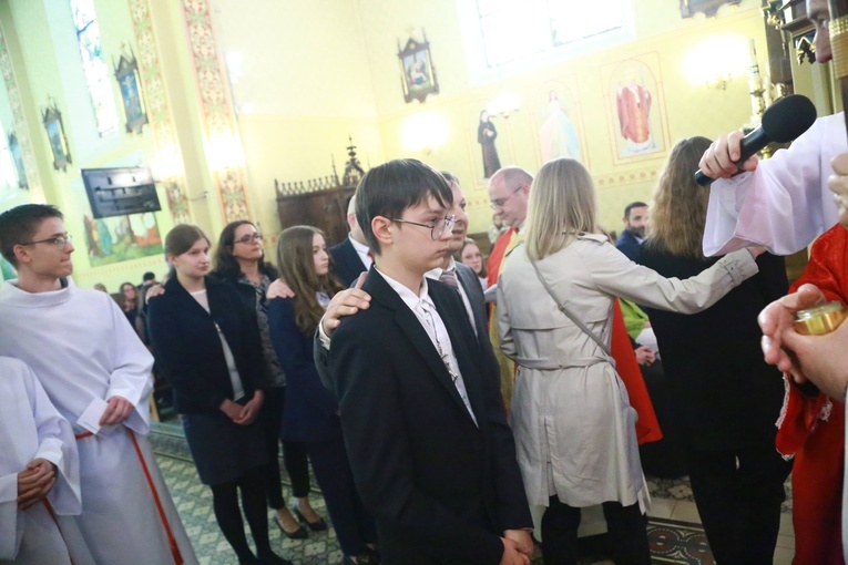 Bierzmowanie w Cikowicach