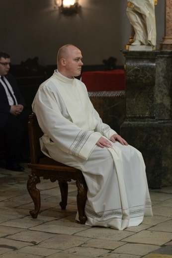 Święcenia diakonatu Rafała Woszka