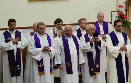 Pogrzeb śp. ks. Władysława Penkali SMA u św. Stanisława w Andrychowie
