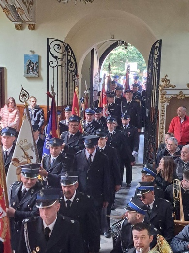 Głogowiec. Pielgrzymka strażaków