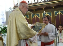 Ze Szczepanowa wyjechał z ikoną św. Stanisława.