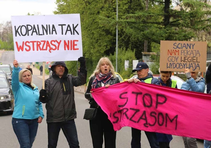 Protest w Libiążu 2023