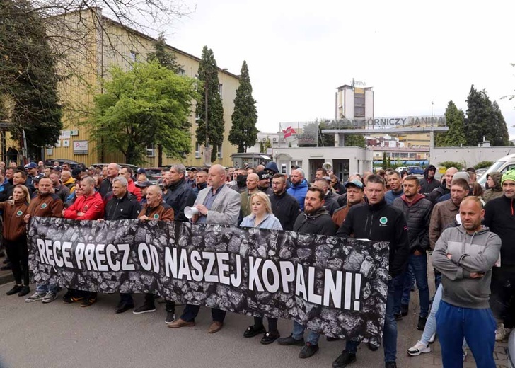 Protest w Libiążu 2023