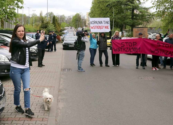 Protest w Libiążu 2023