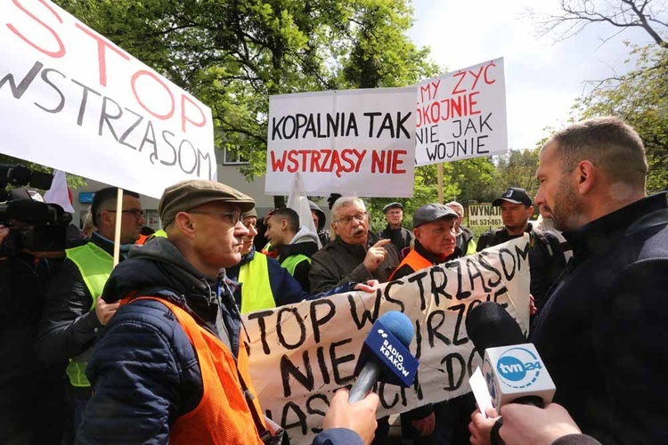 Protest w Libiążu 2023