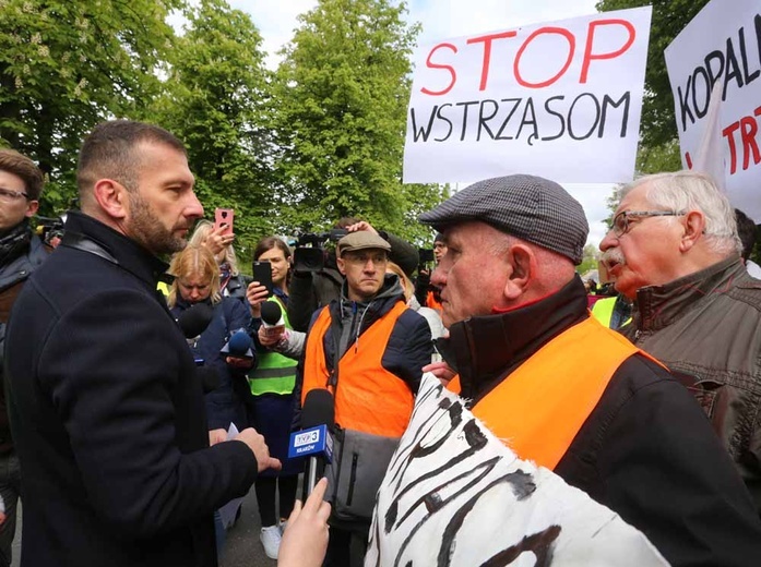 Protest w Libiążu 2023