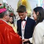 Bierzmowanie w Łękach Górnych