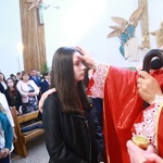 Bierzmowanie w Łękach Górnych