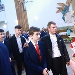 Bierzmowanie w Łękach Górnych