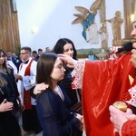 Bierzmowanie w Łękach Górnych