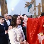 Bierzmowanie w Łękach Górnych