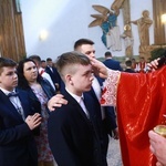 Bierzmowanie w Łękach Górnych