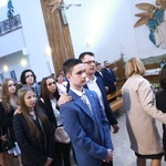 Bierzmowanie w Łękach Górnych