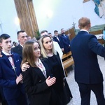 Bierzmowanie w Łękach Górnych