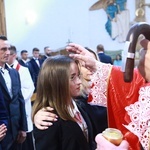 Bierzmowanie w Łękach Górnych