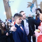 Bierzmowanie w Łękach Górnych