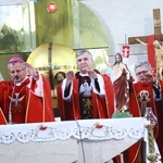 Bierzmowanie w Łękach Górnych